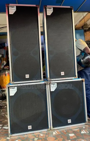 Jac Single Bass and Full Range Speaker Set