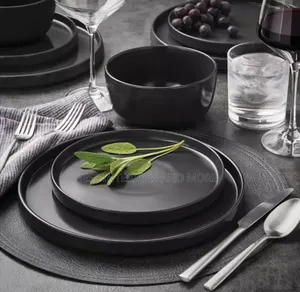Member's Mark 24 Piece Modern Stoneware Dinnerware Set