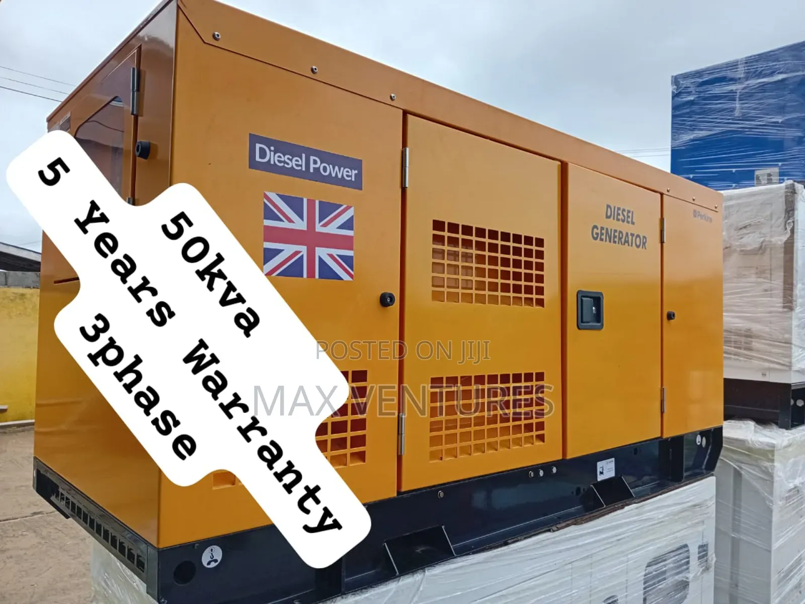 Corporate Grade 50kw Diesel Powered Generator