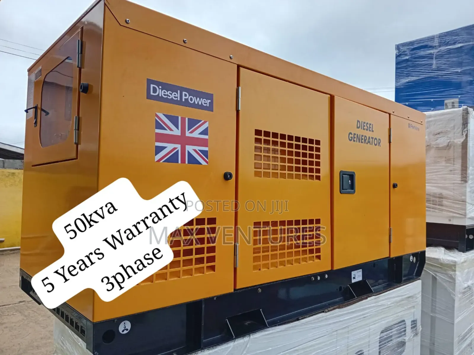 Perkins 50kw Diesel Super Quiet Operating Generator
