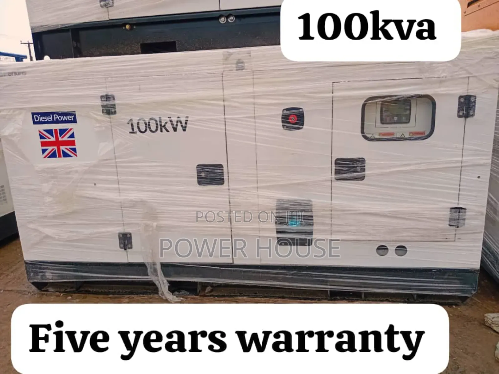Industrial Solution 100kva Perkins Diesel Silent Generator