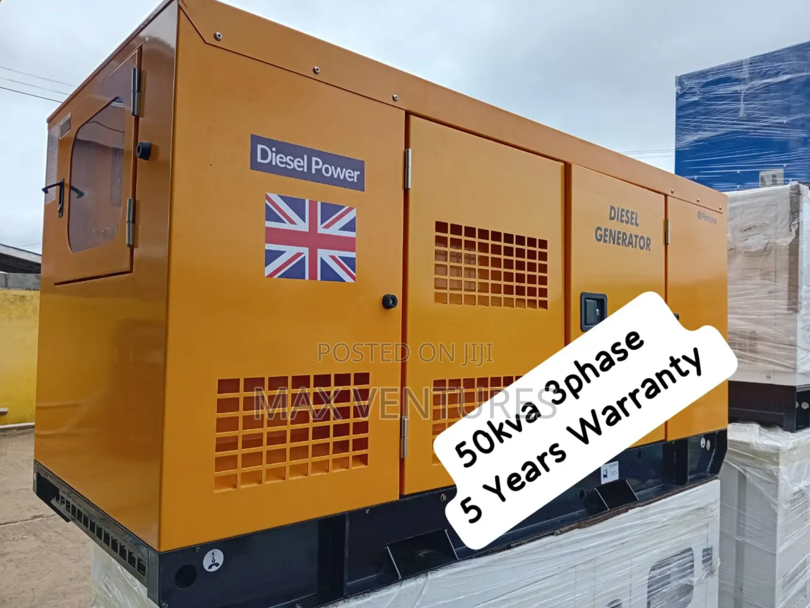 50kva Power Backup for Emergency Perkins Generator