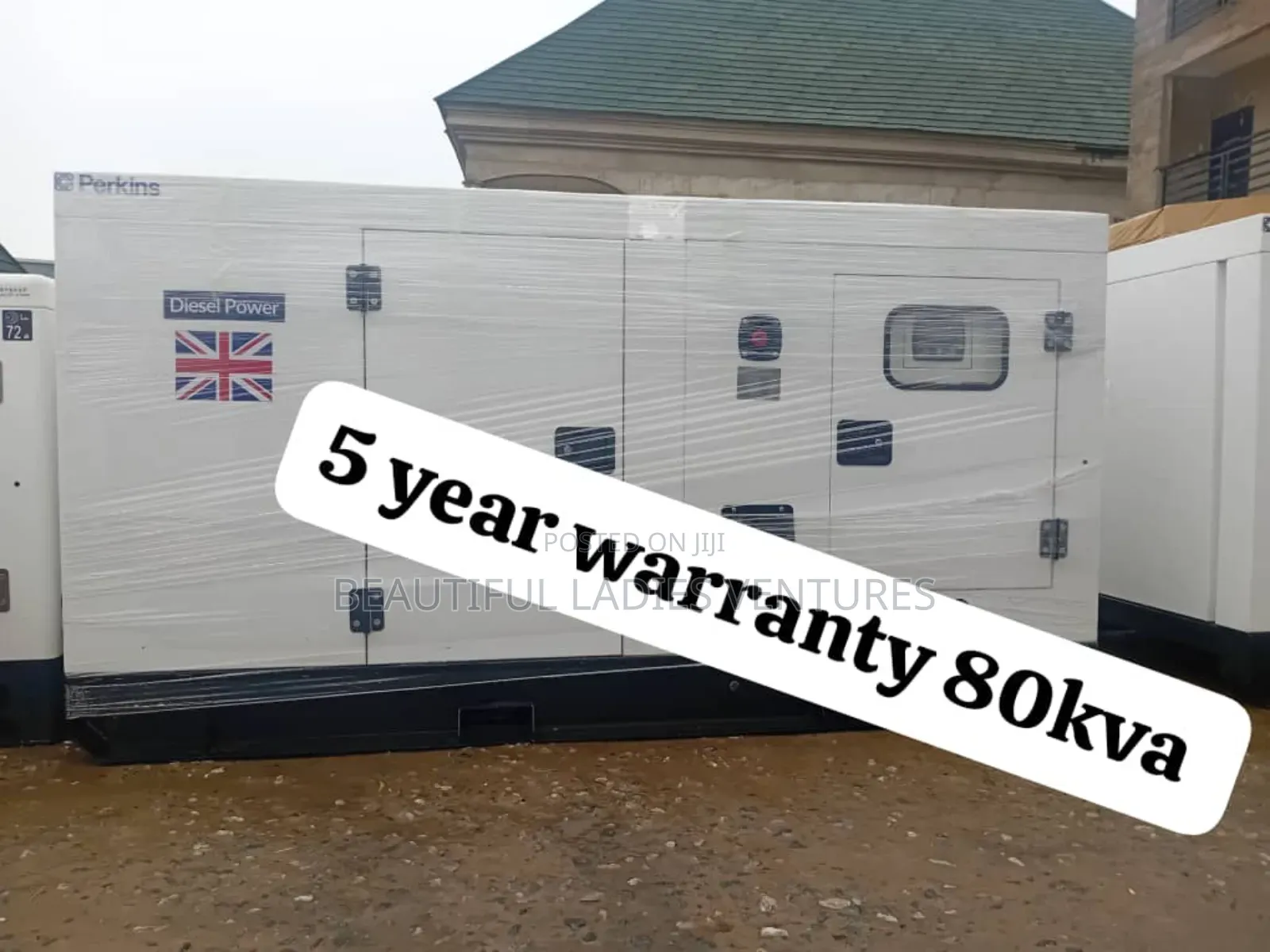 Consistent Power 80kva Perkins Diesel Silent Genset Diesel