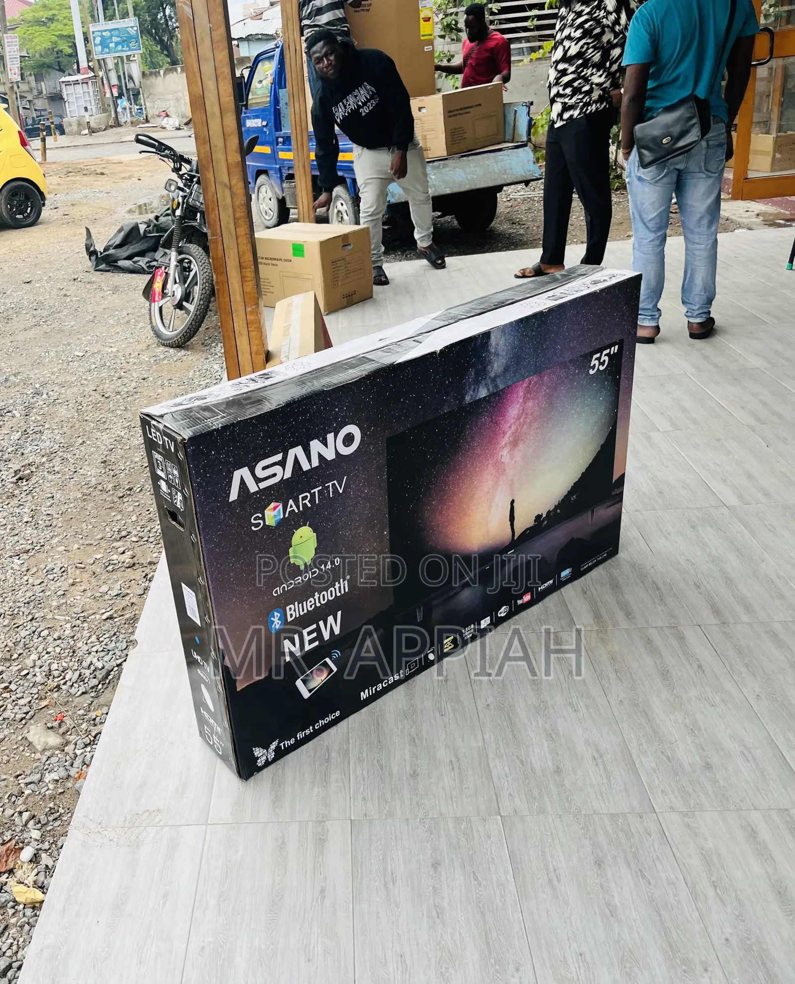 Efficient Asano 55 Inch Uhd Smart Screen Tv.
