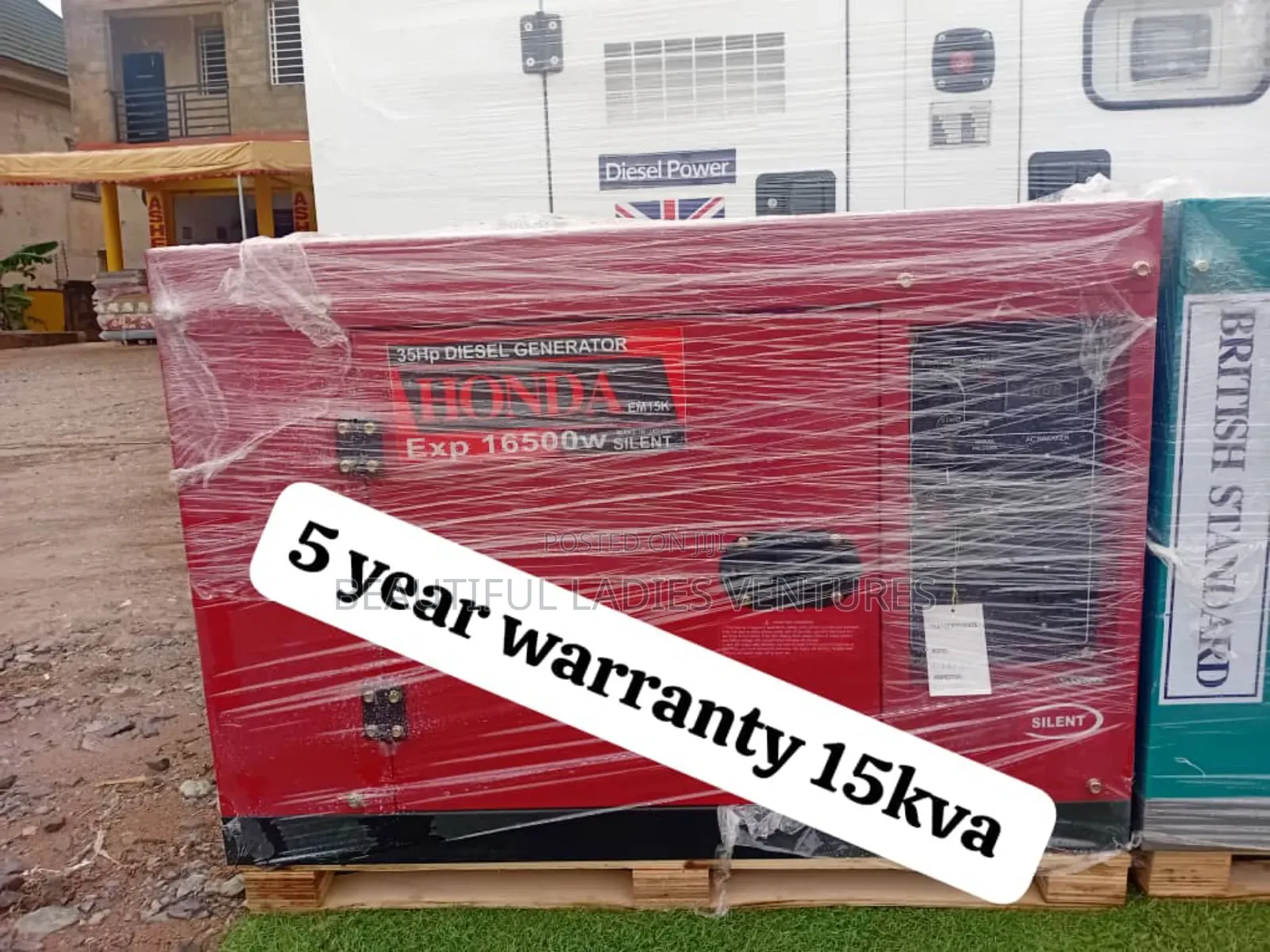 Consistent Power 15kva Honda Diesel Silent Genset Diesel