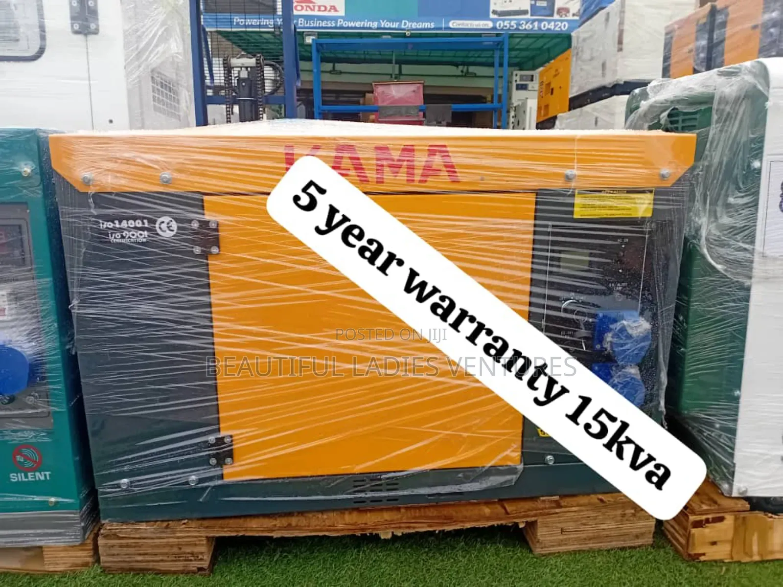 Consistent Power 15kva Kama Diesel Silent Genset Diesel