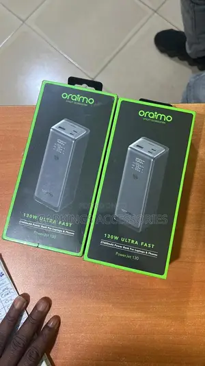 Oraimo 130w Ultra Fast Powerjet Powerbank~Charge Laptop
