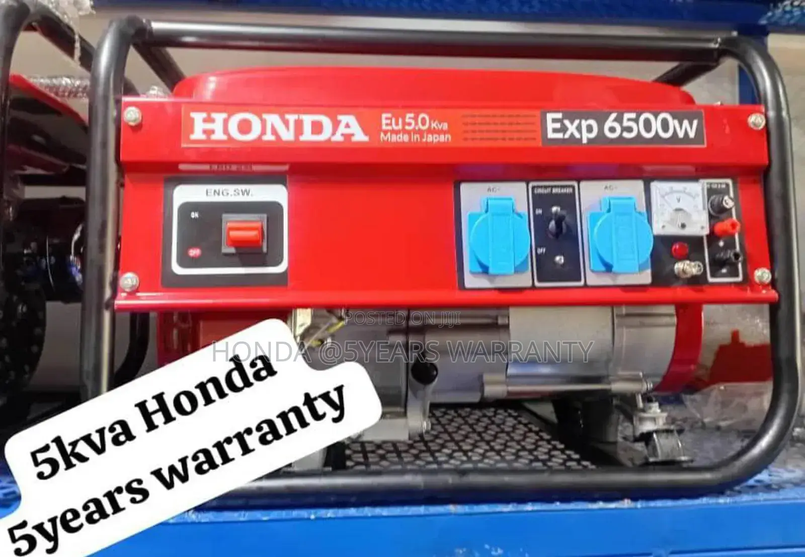 Powering the Pursuit of Perfection 5.0kva Honda 6500watt
