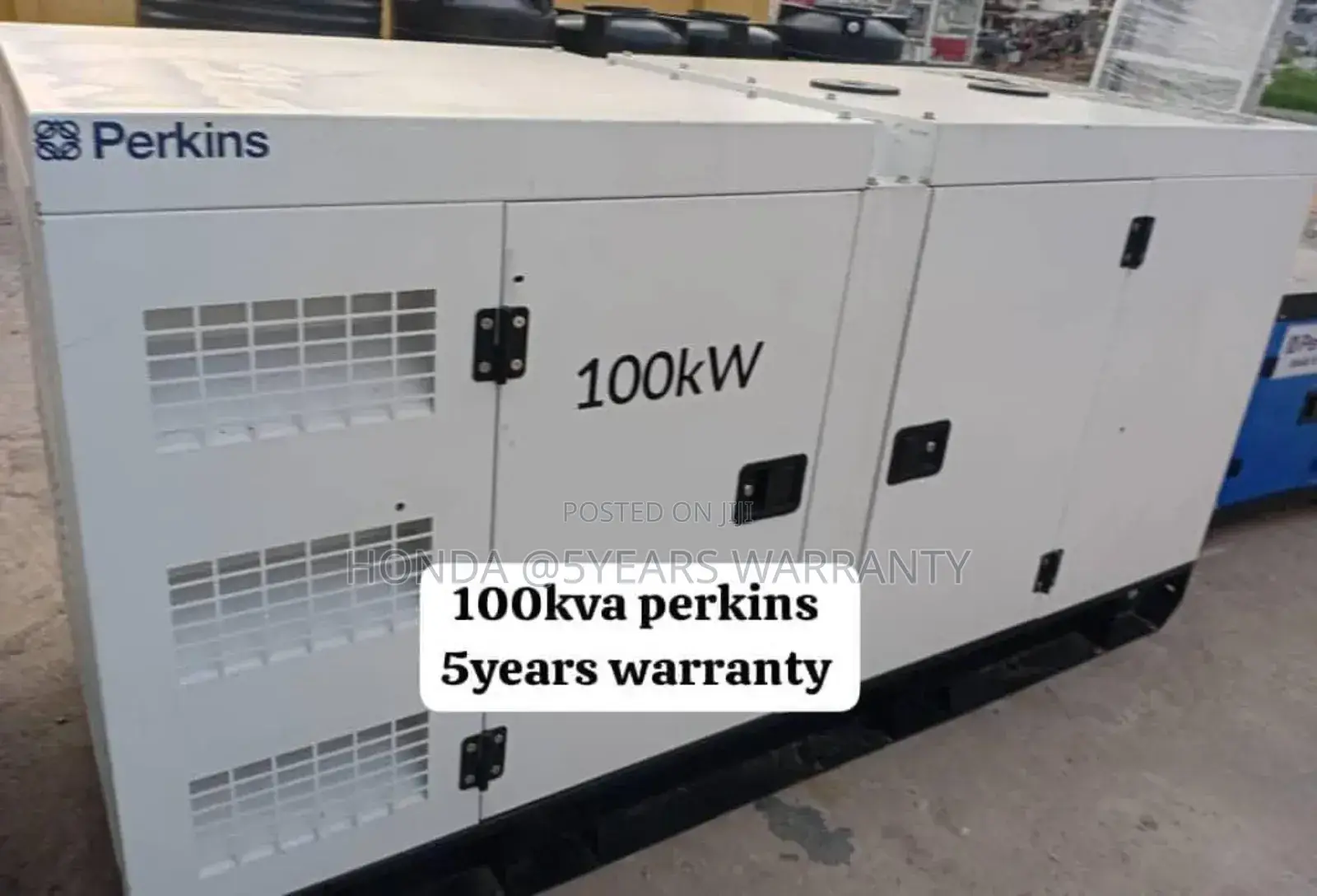 Energy Cadence Initiative 100kva Perkins Generator 3phase