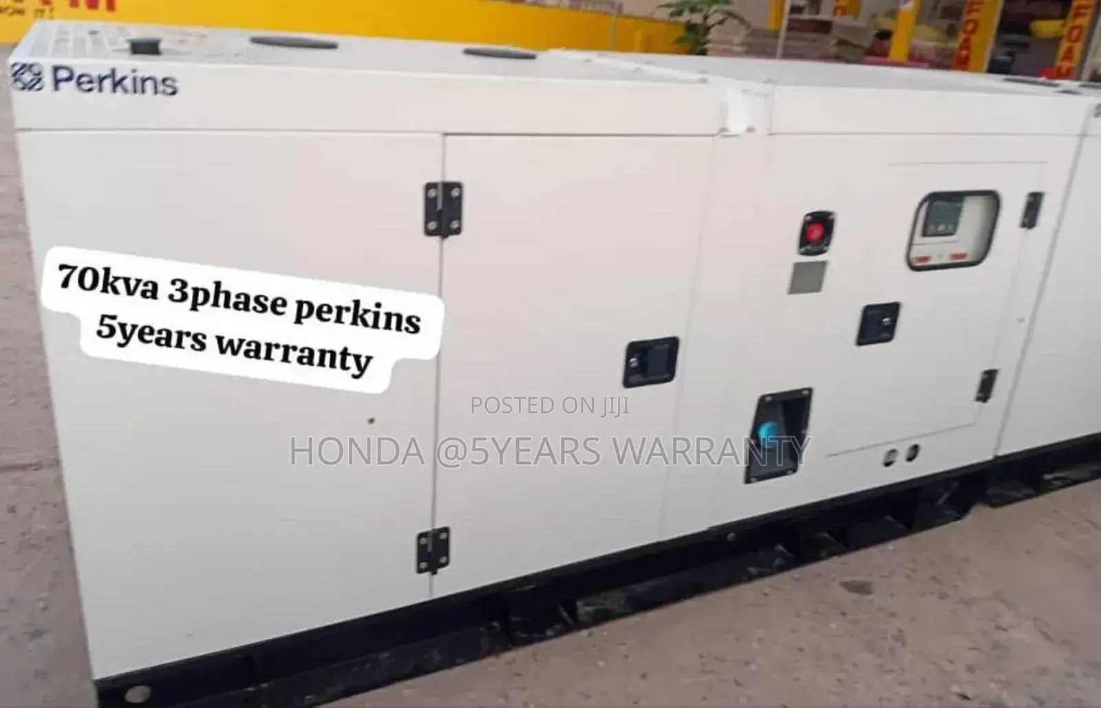 The Energy Nexus Project Perkins 70kva Generator 3phase 70kw