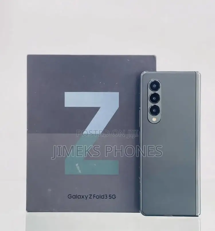 New Samsung Galaxy Z Fold 3 256 GB Black
