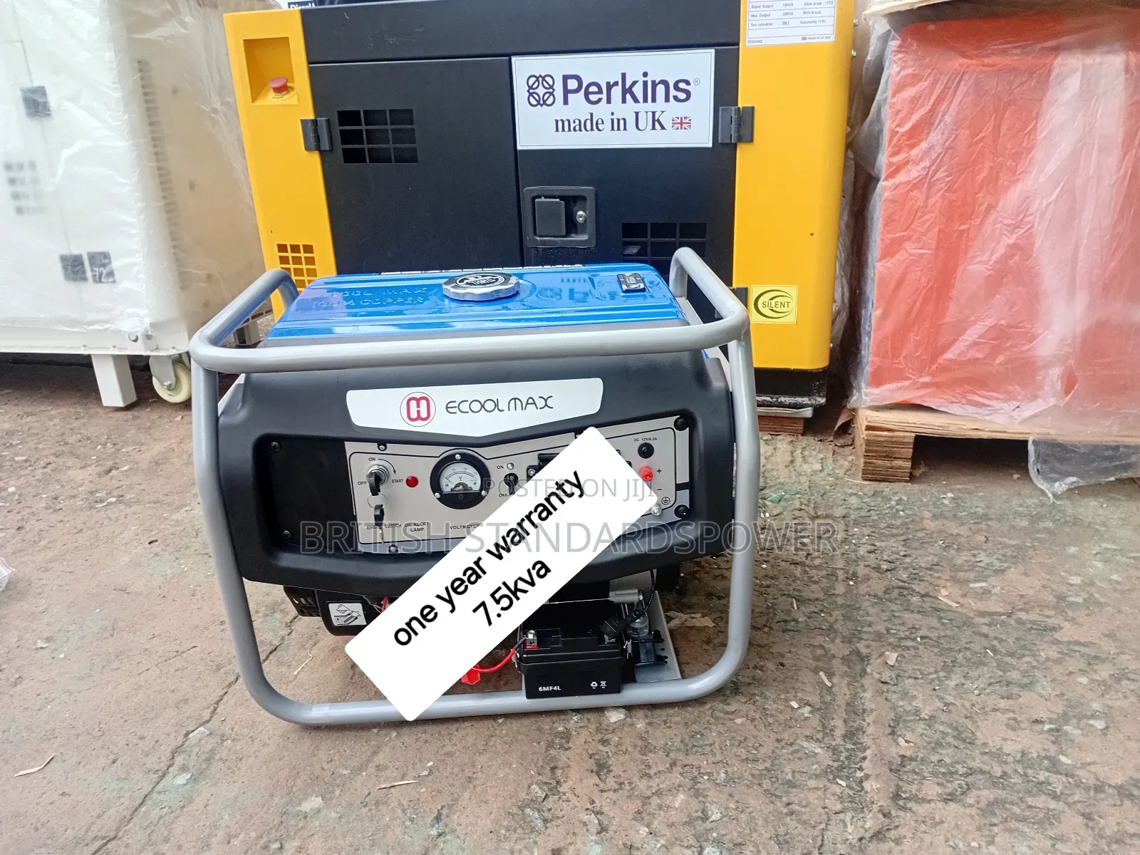 7.5kva Petrol Generator With Electric Start