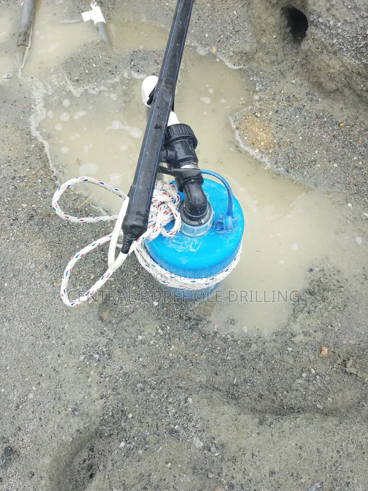 Awutu Breku Old Borehole and Pump Repair