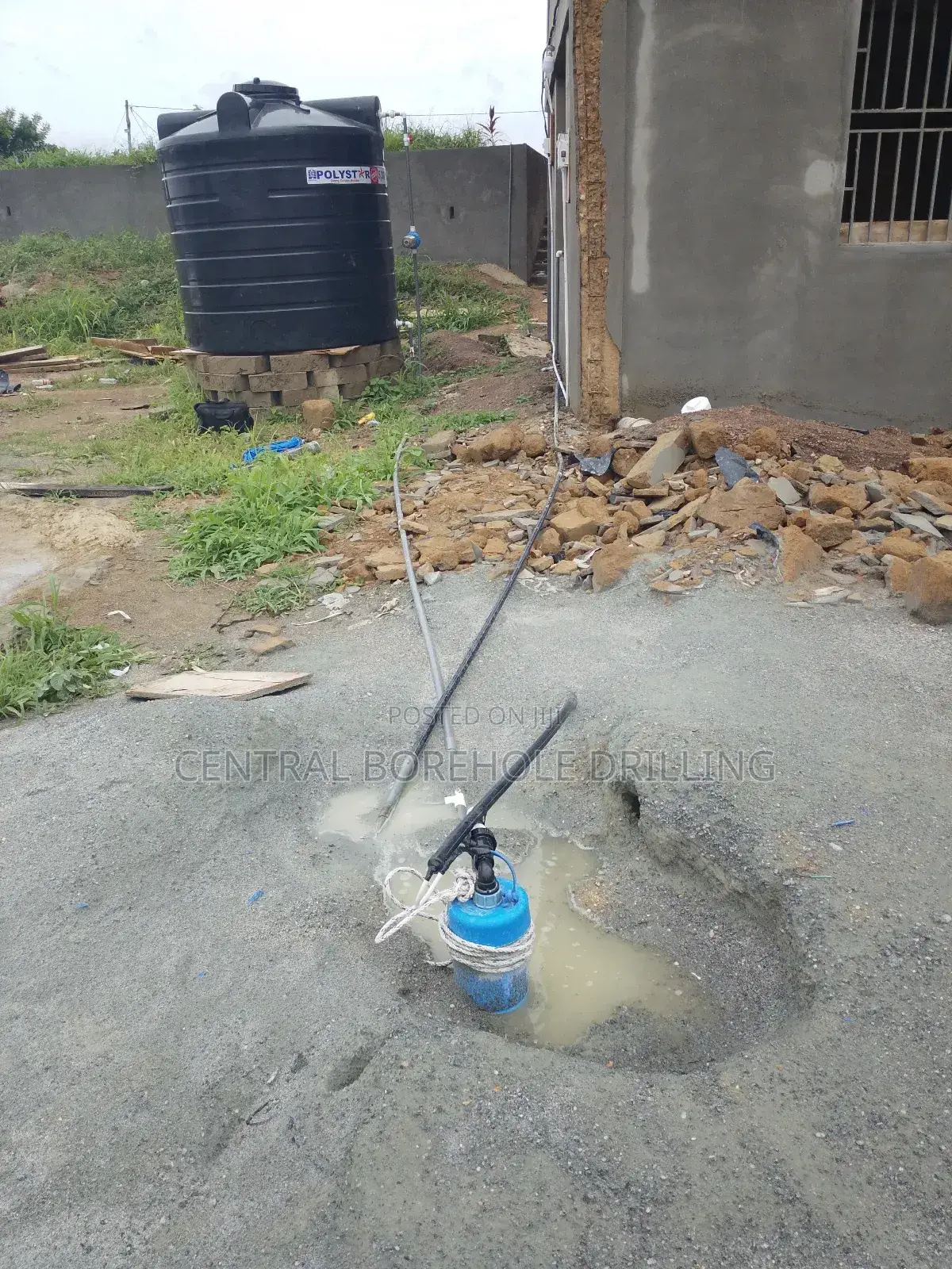 Awutu Breku Old Borehole and Pump Repair