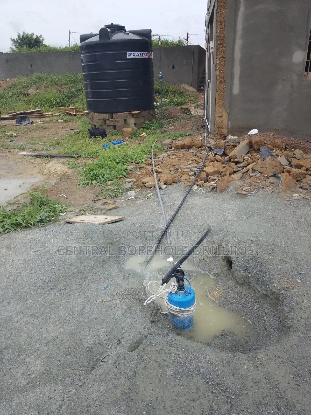 Awutu Breku Old Borehole and Pump Repair
