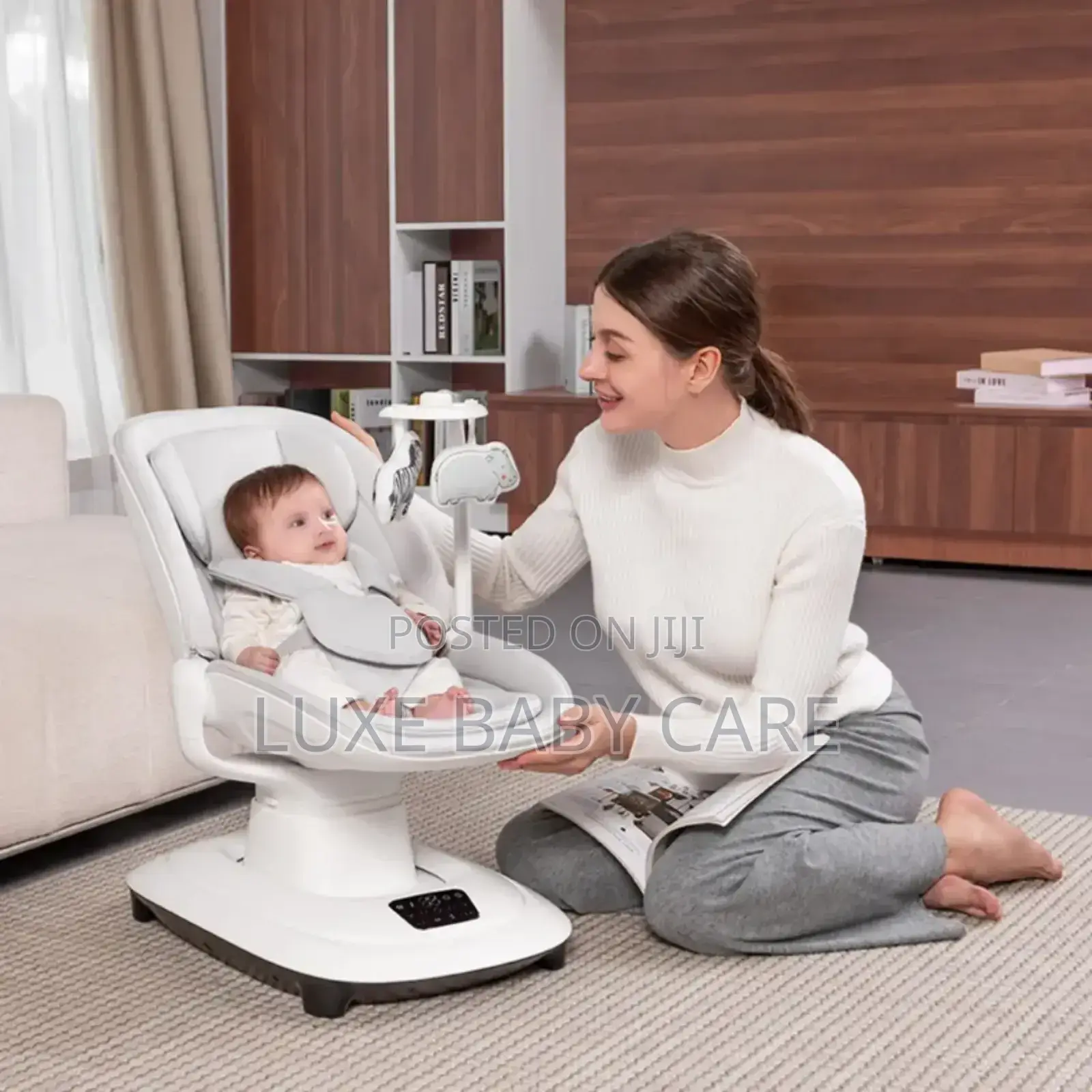 Mastela Deluxe Multi-Motion Baby Cradle