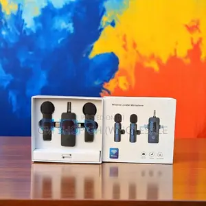 Double Wireless Microphone for Interview Livestream Etc