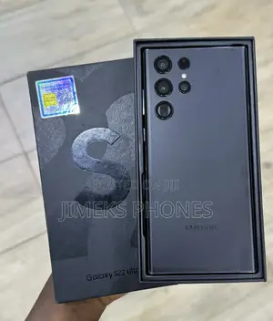 New Samsung Galaxy S22 Ultra 5G 256 GB Black