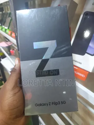 New Samsung Galaxy Z Flip 3 128 GB Black
