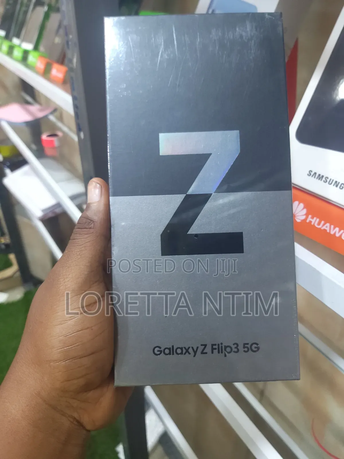 New Samsung Galaxy Z Flip 3 128 GB Black