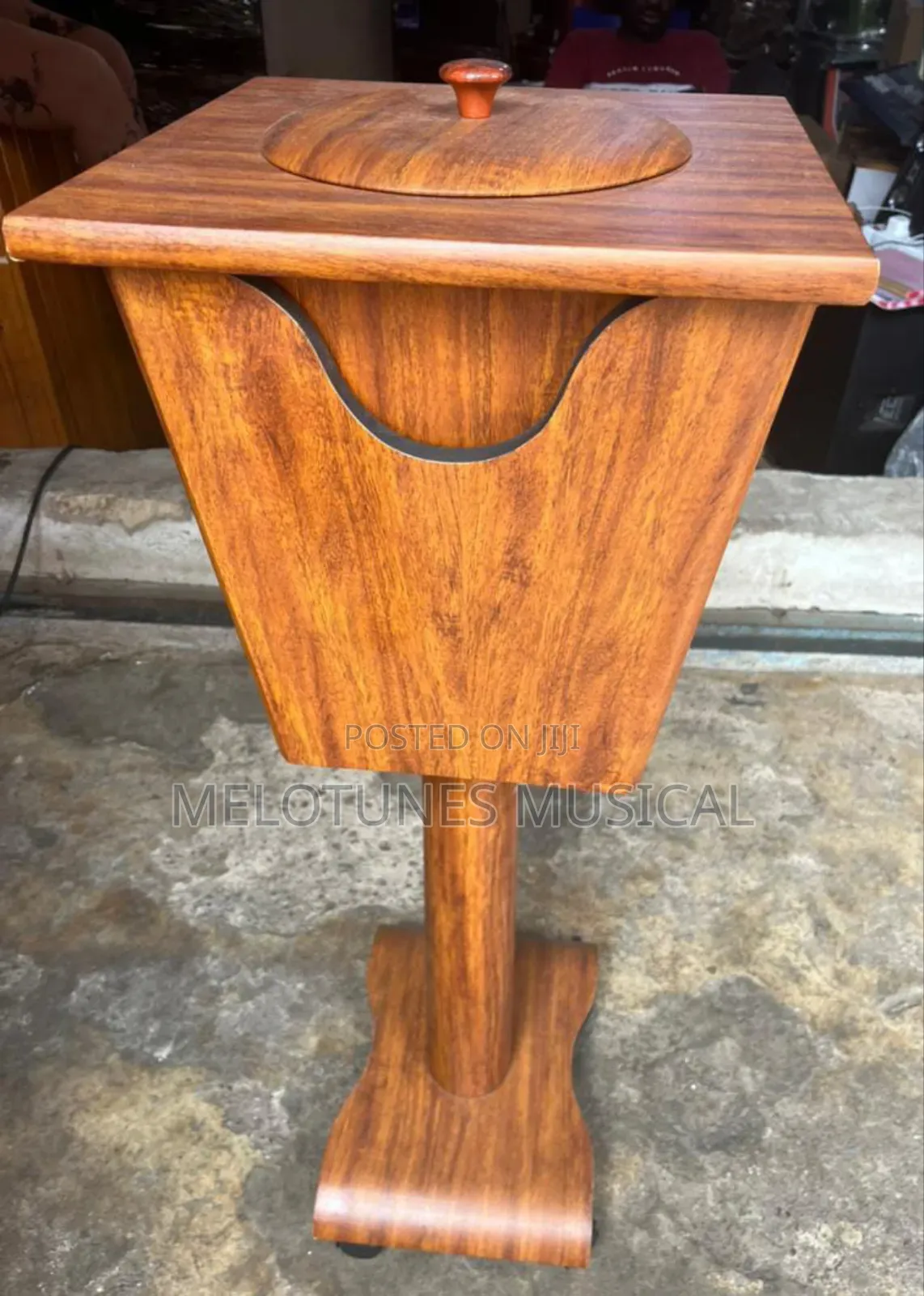 Wooden Offering Bowl (Brown)