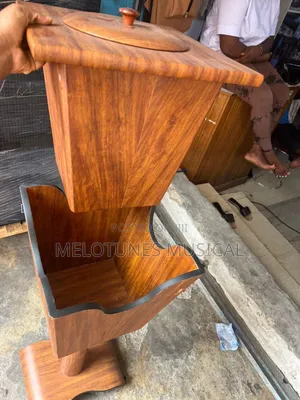 Wooden Offering Bowl (Brown)