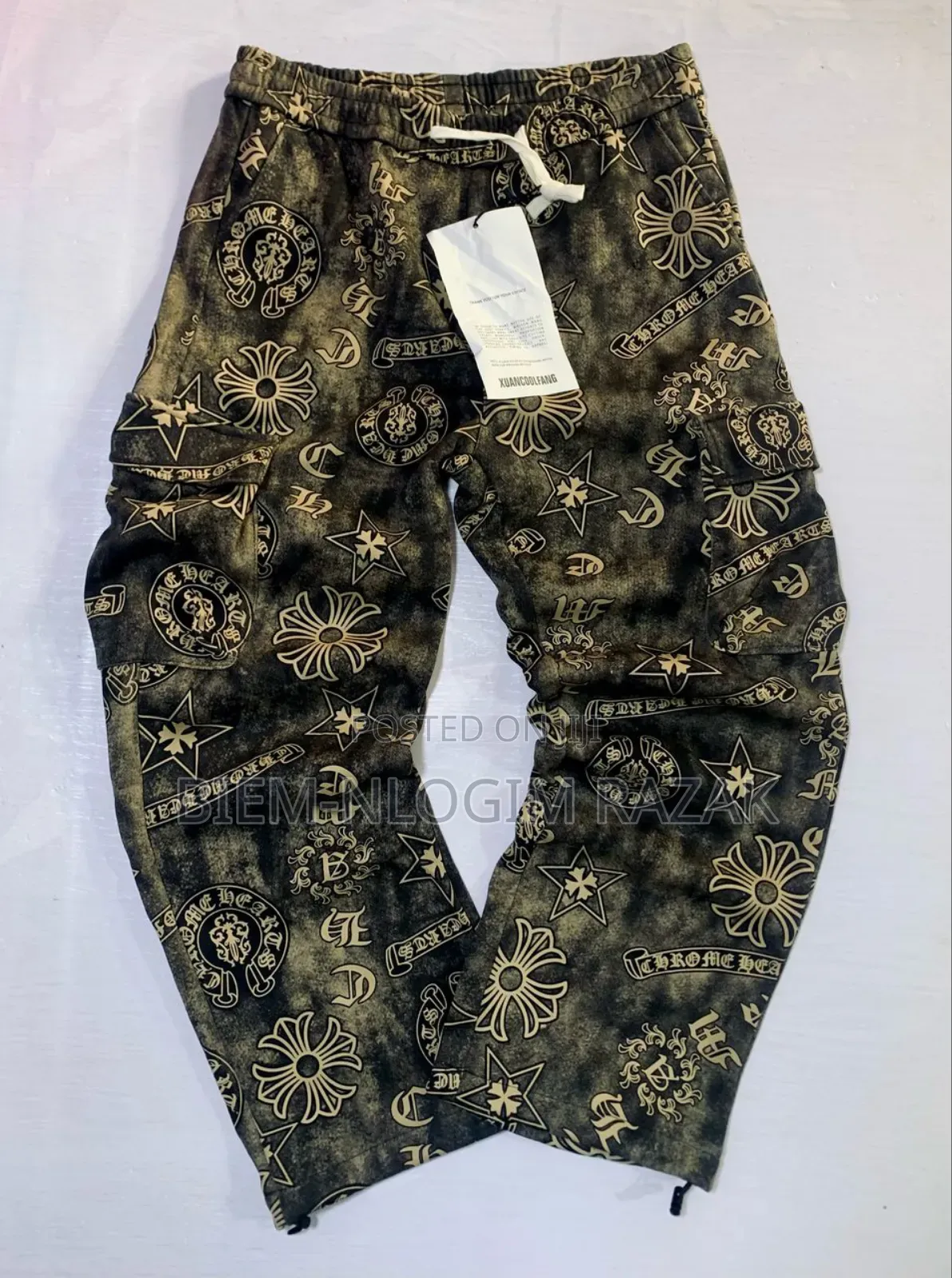 Denim Wear Cargo Sweatpants Available in Stock