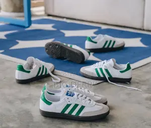 Adidas Samba Green Stripe