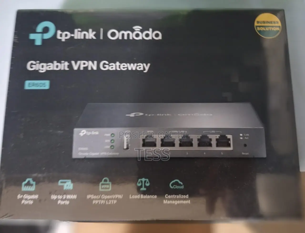 Tp-Link Er605 V2 Wired Gigabit VPN Router Omada