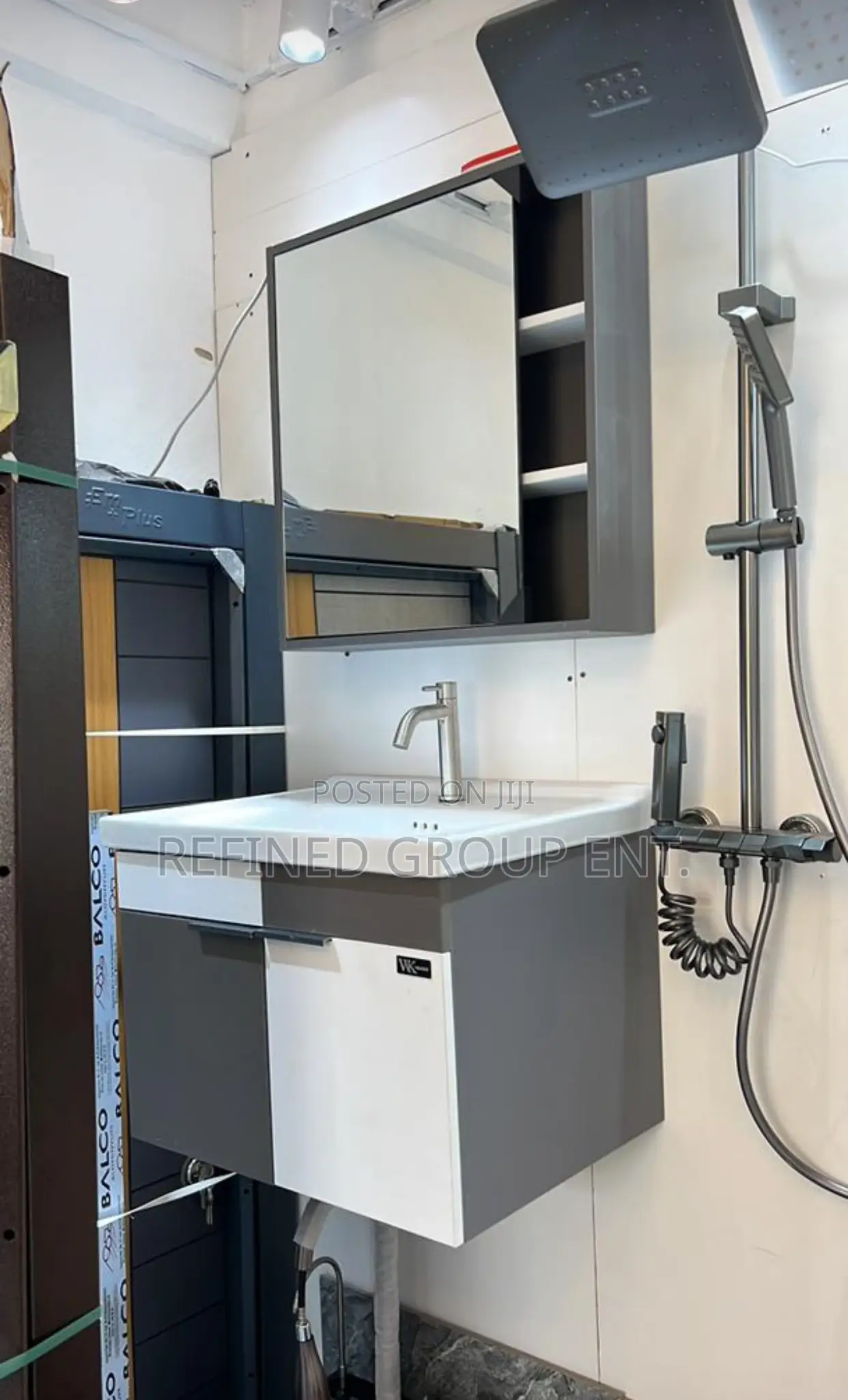 Washroom Cabinet.