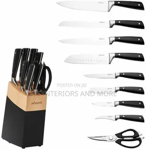 Skandia Constract 10-Piece Knife Block Set