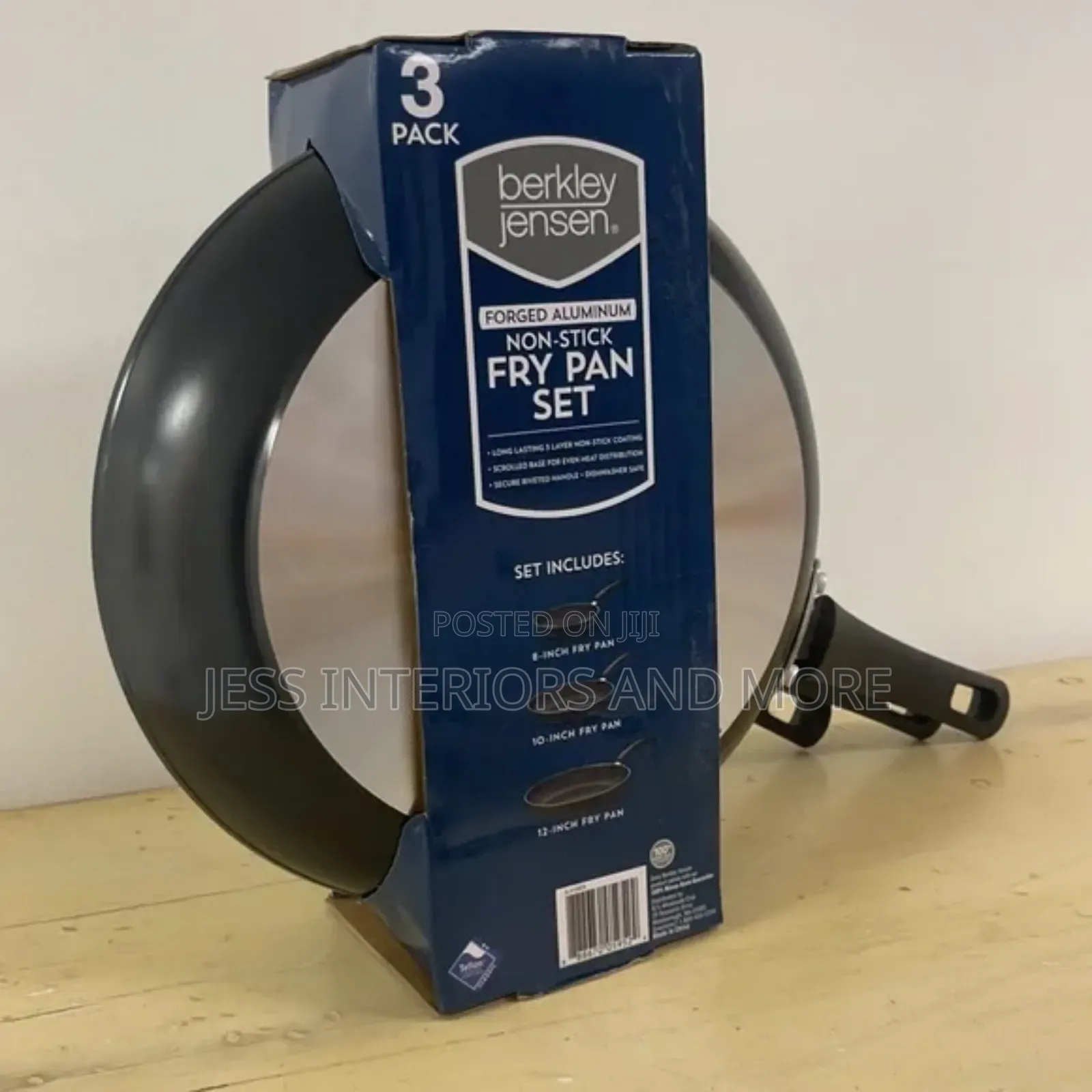 Berkley Jensen 3-Piece Frying Pan