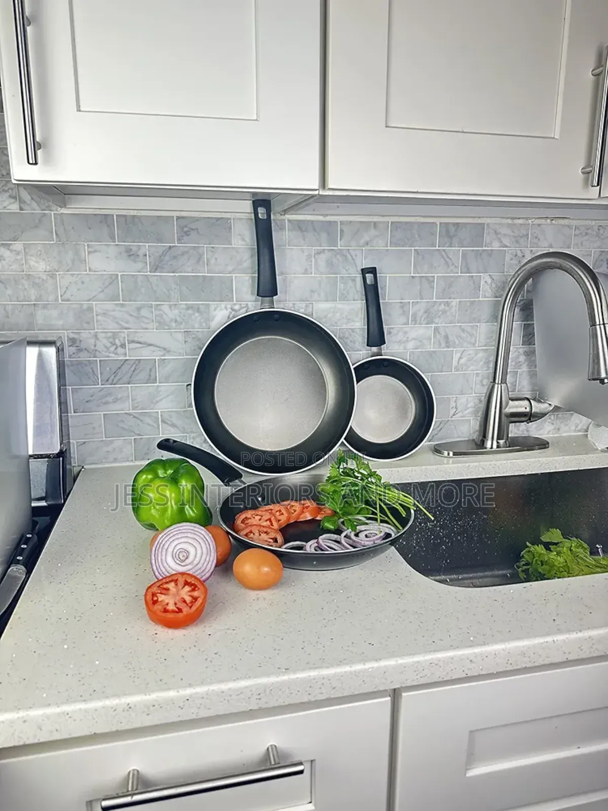 Berkley Jensen 3-Piece Frying Pan
