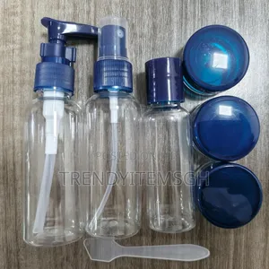 6pcs Non Spill Travel Cosmetic Empty Spray Bottle Set