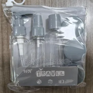 6pcs Non Spill Travel Cosmetic Empty Spray Bottle Set