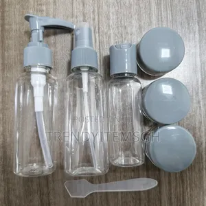 6pcs Non Spill Travel Cosmetic Empty Spray Bottle Set