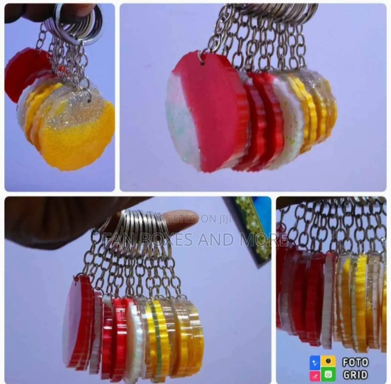 Resin Keyholders for Souvenirs (Wedding)
