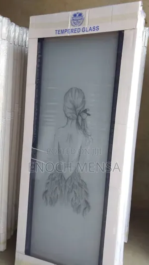 Tempered Glass Toilet/Bathroom Door