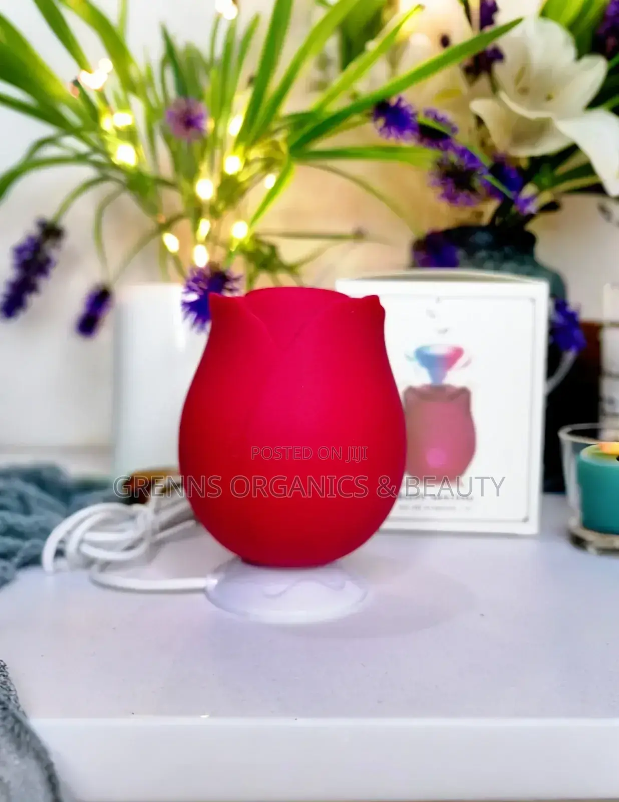Rose Clitorial Suction Vibrator