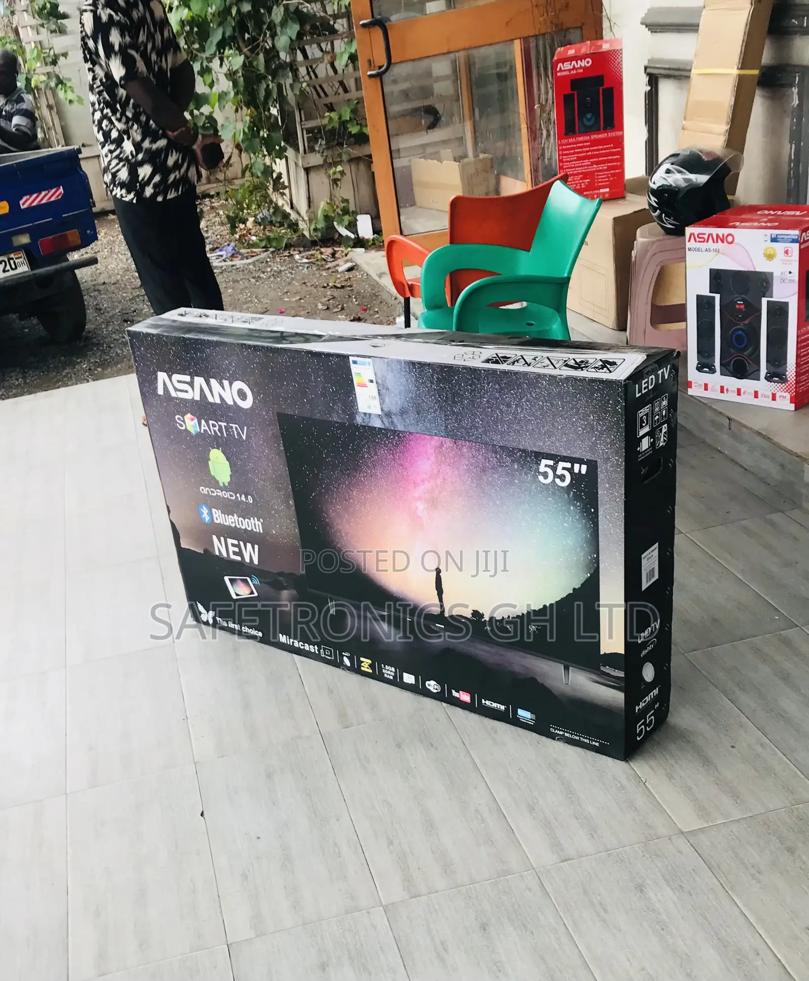 Brand New Led Uhd Asano Android 55 Inch Tv