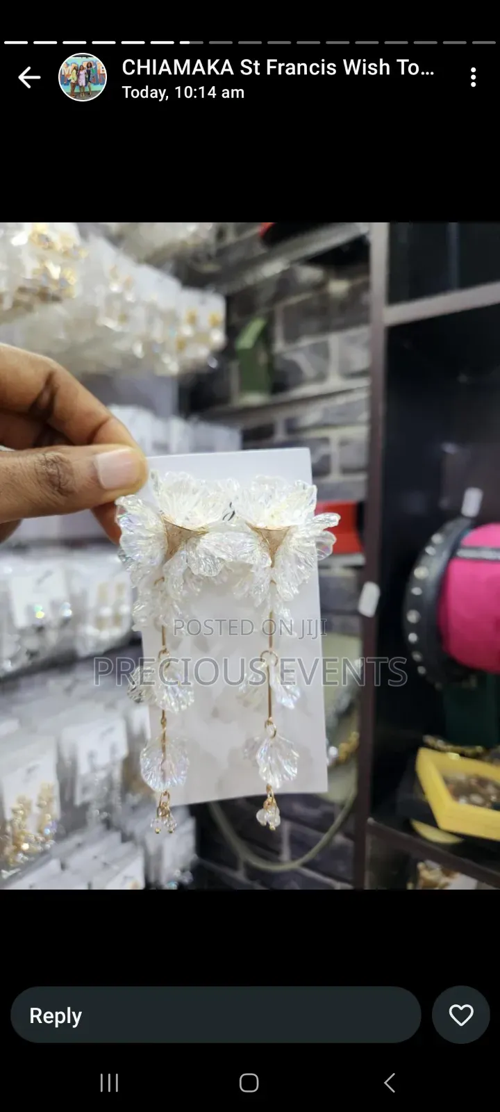 Silver Fashion Earrings