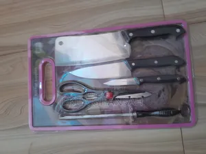 Chopping Board With Knife Set