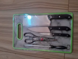 Chopping Board With Knife Set