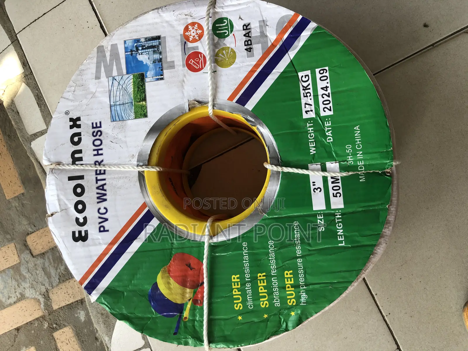 Ecoolmax PVC Water Hose (50m)