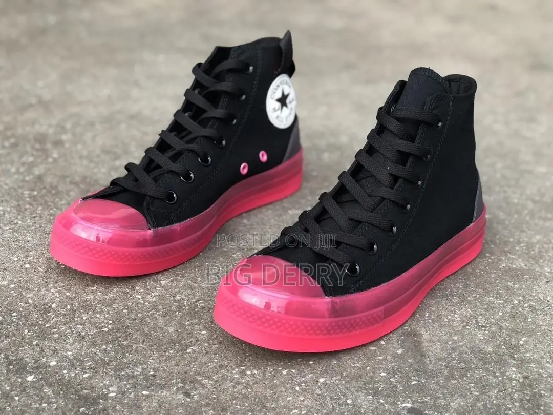 Chuck Tylor Converse Pink and Black