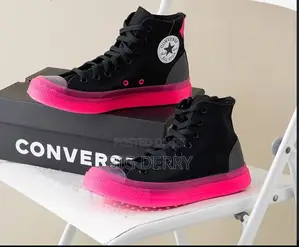 Chuck Tylor Converse Pink and Black