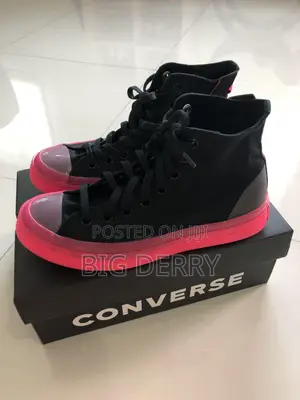 Chuck Tylor Converse Pink and Black