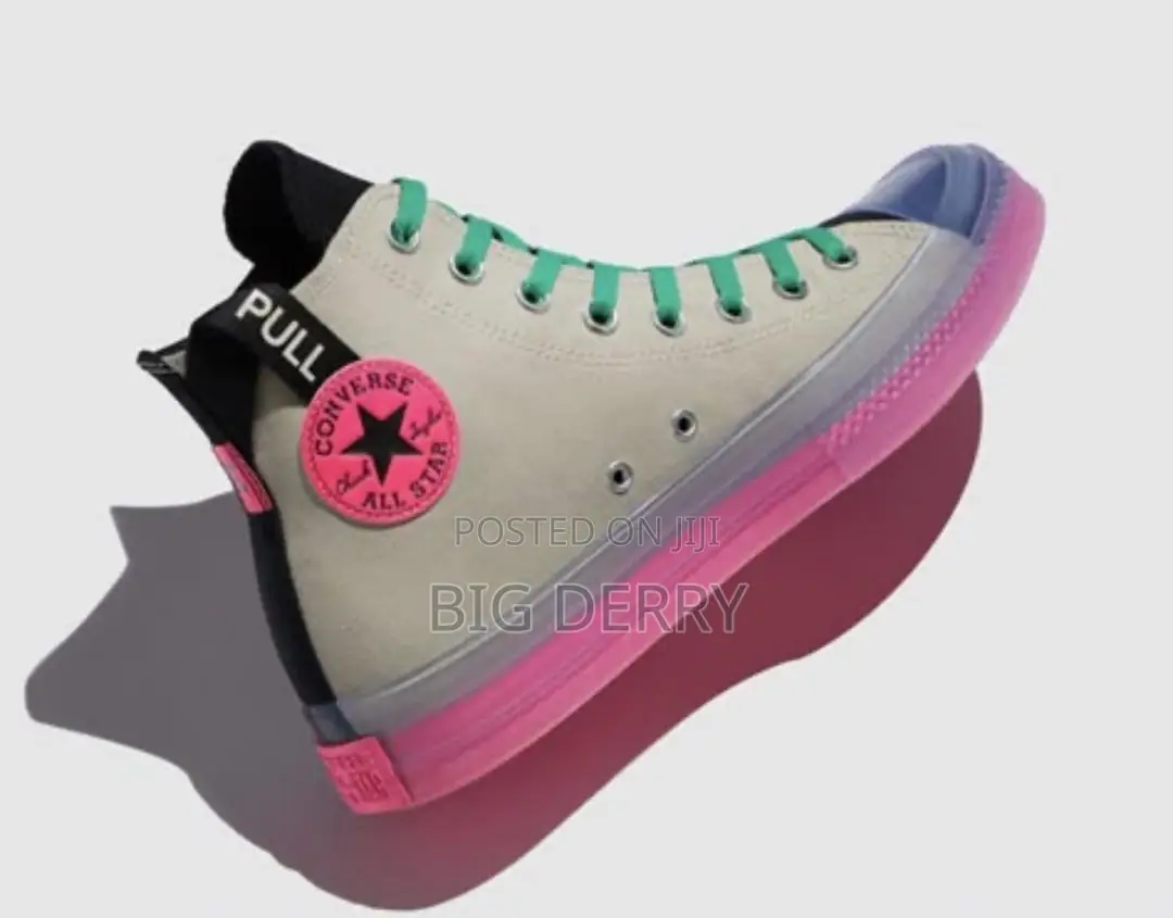 Chuck Tylor Converse Pink and White