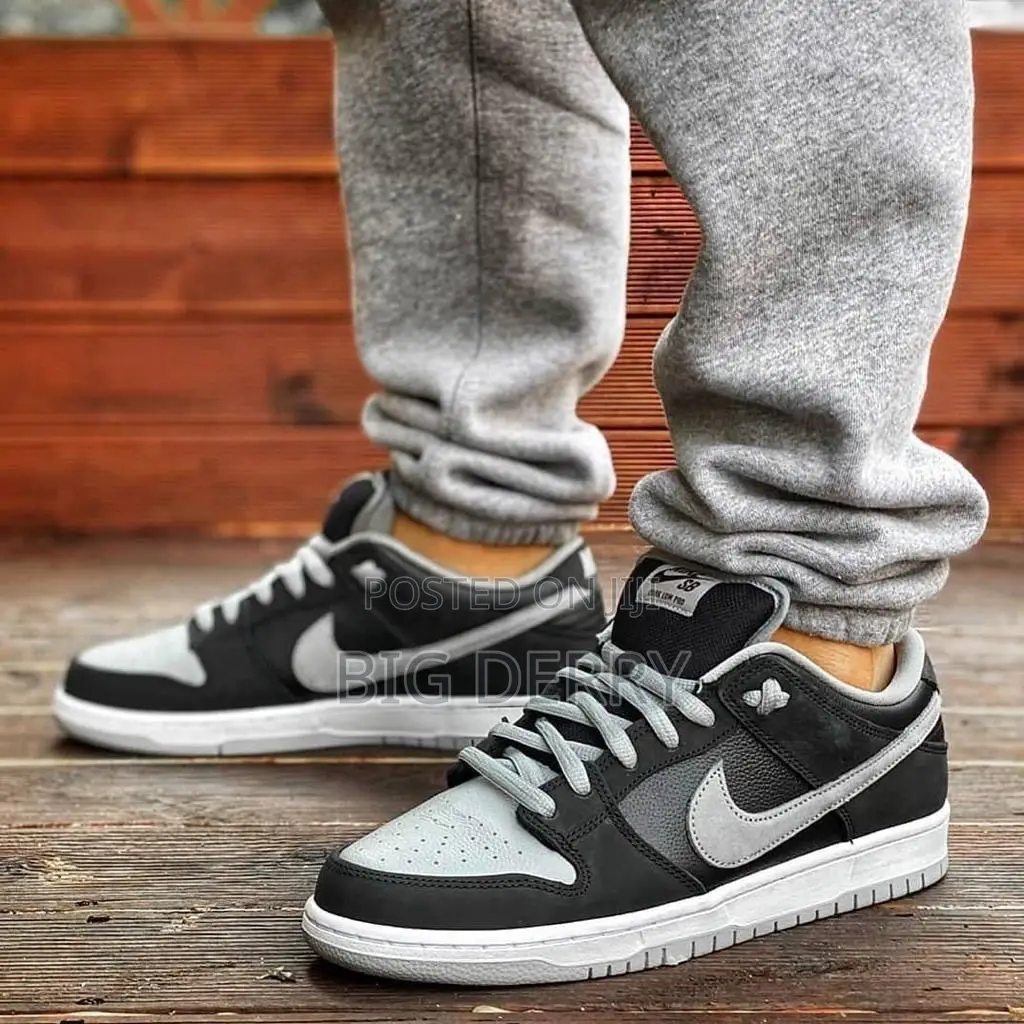 Nike Sb Dunk Black and Ash