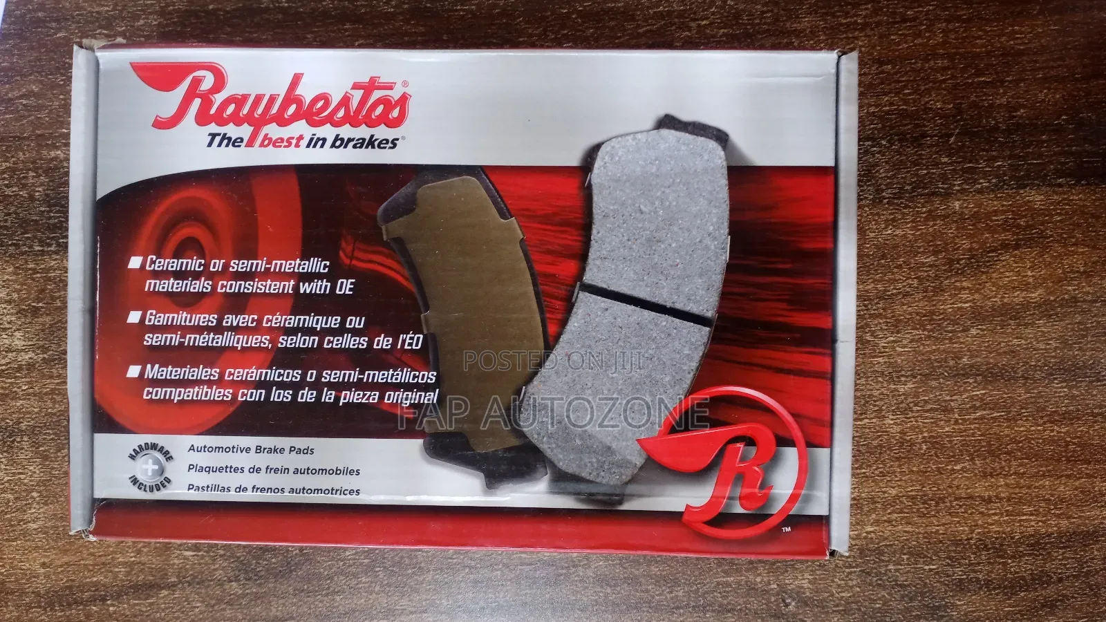 10286. Original Raybestos Brake Pad Imported From Usa